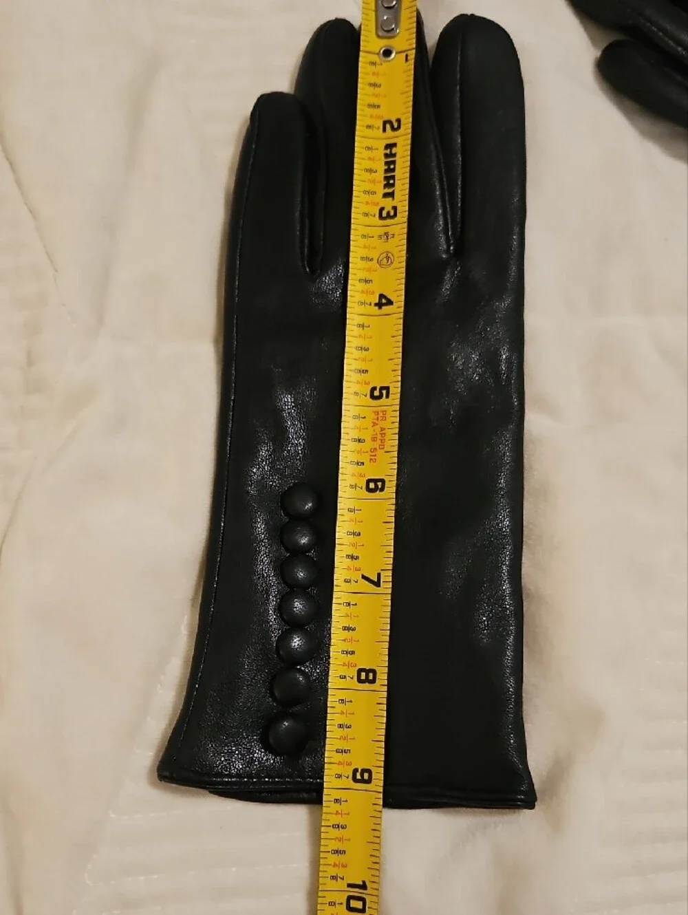 Classic Black  Button-Trim Gloves - Urban Outfitters